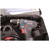 Image 2 : Bosch 12v Lithium-Ion Cordless Drill w/Case, (2) Batteries, Charger, Ruler, Roll of Electrical Tape 