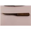 Image 7 : (2) Vintage Butcher Knives w/ Wood Handles