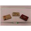 Image 1 : (3) Vintage Cigarette Tins - Craven "A", Sweet Caporal & Turret