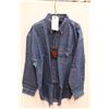 Image 1 : * Men's XL Jean Button-up Shirt - New