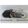 Image 1 : Multiple old film reels with film 8mm