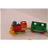 Image 2 : Children's Toys - Small Train & (3) Cars w/Drivers