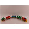 Image 6 : Children's Toys - Small Train & (3) Cars w/Drivers