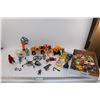 Image 1 : Various Children's Toys - Toy RAM Truck (Missing Door), Lego, Hot Wheels, Playmobile Fireman etc.