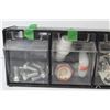 Image 2 : Parts Organizer - Bolts - Plastic Fittings - U Clamps - Assorted Fittings