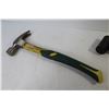 Image 3 : 22 Ounce Framing Hammer - Ballpeen Hammer - 11Lb Dead Blow Mallet - Sm Carpenters Hammer
