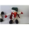 Image 2 : (2) Stuffed Snowmen