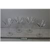 Image 1 : (4) Martini Glasses