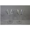 Image 2 : (4) Martini Glasses