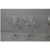 Image 3 : (4) Martini Glasses