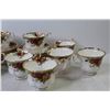 Image 3 : Royal Albert - Old Country Rose China (12 Tea Cups & Saucers)