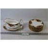 Image 1 : Royal Albert - Old Country Rose China (gravy boat - 12 dessert Plates)