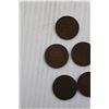 Image 2 : Large Canadian Pennies - 1910, 1915, 1916, 1917, 1918, 1919, 1920