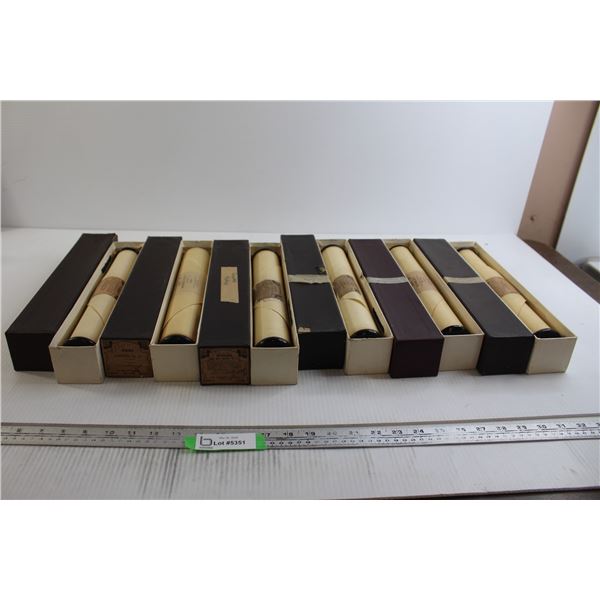 (6) Piano Scrolls