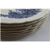 Image 6 : (6) Plates - Some Chips, Bowl, Large Plate, Divided Tray, EZEE Wrap Dispenser
