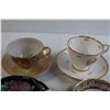 Image 2 : (6) Assorted Teacups with Matching Saucers