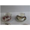 Image 2 : (6) Assorted Teacups with Matching Saucers