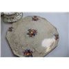 Image 6 : (3) Decorative Plates, (3) Teacups with Matching Saucers, Bowl