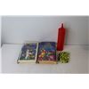 Image 2 : Variety of Toys, (2) VHS movies