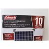 Image 2 : Coleman 12 Volt Crystalline Solar Panel, New In Box