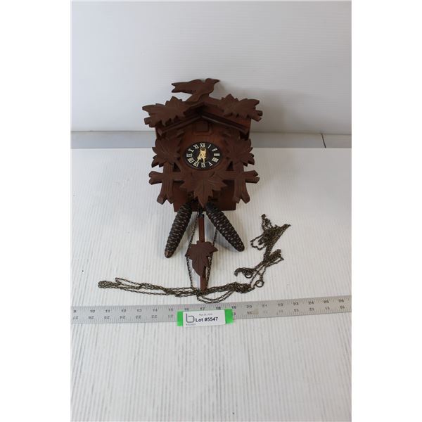 Cuckoo Clock With Weights - Complete