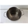 Image 4 : Paderno Stainless Steel 12 Quart Stock Pot With Lid