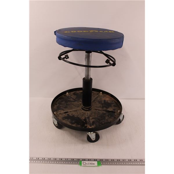 * Good Year Rolling Shop Stool