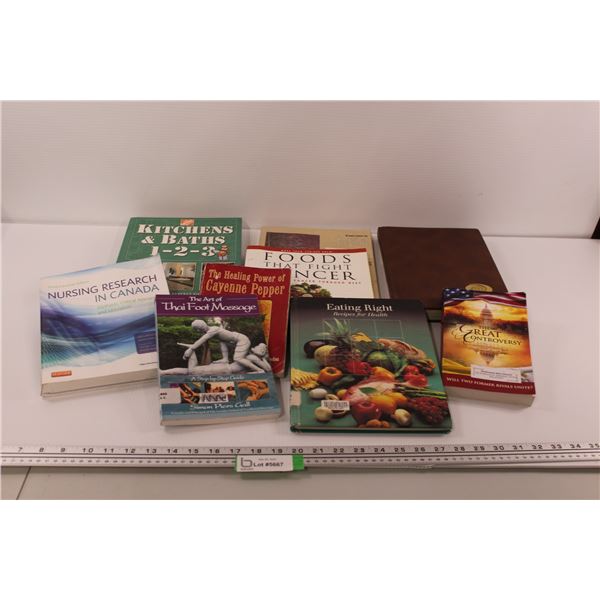 (9) Books of Varying Subject Matter