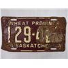 Image 2 : 1954 Saskatchewan License Plate