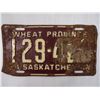 Image 2 : 1954 Saskatchewan License Plate