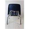 Image 3 : * (2) Classic Virco Plastic Childs Chairs With Chrome Legs