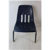 Image 5 : * (2) Classic Virco Plastic Childs Chairs With Chrome Legs