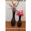 Image 1 : *Artificial Floral Arrangements - Home Deco (Base coming off bottom of large, Tallest is 34" w/o Flo