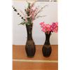 Image 4 : *Artificial Floral Arrangements - Home Deco (Base coming off bottom of large, Tallest is 34" w/o Flo