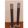 Image 2 : *(2) Harman/Kardon Home Theater Tower Midrange Speakers 41" Tall - Untested (As is Condition)