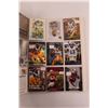 Image 8 : (2) Folders NFL Trading Cards - Dan Marino & Kurt Warner (6 Pgs. Total)