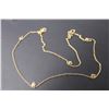 Image 3 : Gold Plated Necklace w/Heart Detail (32")