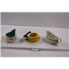 Image 1 : (2) Gravy Boats (1) Unmarked - Small Chip (1) J&G Meakin & Sylvester & Tweety Candy Dish (Warner Bro