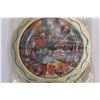 Image 3 : Vintage Decorator Styled Las Vegas Souvenir Tray (11" Diameter) or Wall Plaque w/Coasters (New in Pa