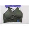 Image 2 : (2) XXL Sports Bras & (1 pr) 3XL Leggings - New w/Tags
