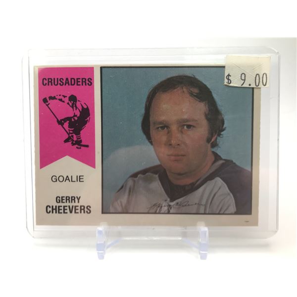 1974-75  O PEE CHEE GERRY CHEEVERS WHA