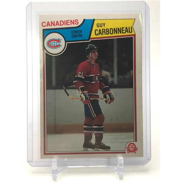 1983-84 O PEE CHEE GUY CARBONNEAU