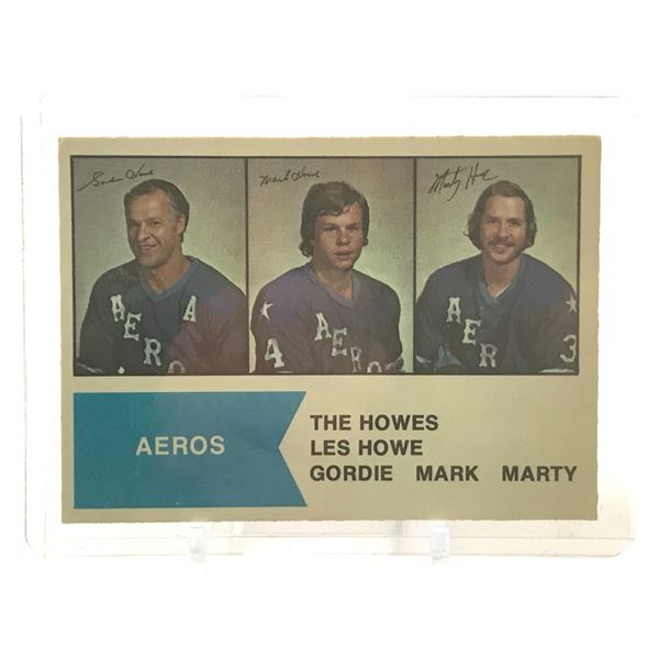 1977 O PEE CHEE THE HOWES WHA HOCKEY CARD