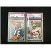 Image 1 : PSA GRADED VINTAGE STAR CARD LOT(SMITH/ STAUBACH)