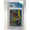 Image 1 : 1990 MARVEL UNIVERSE IMPEL THIN VS HULK CGC GRADED 8.5