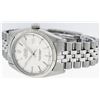 Image 8 : Rolex Mens Stainless Steel 36MM Silver Index 14K White Gold Fluted Bezel Datejus