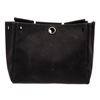 Image 1 : Hermes Black Canvas and Leather Insert Her Bag