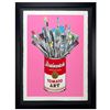 Image 1 : Tomato Pop (Pink) by Mr Brainwash