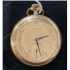 Image 2 : CYMA - 17 Jewel Gold Jewel Settings Gold Filled Case S# 48901 Size 10 Swiss Made Pocket Watch
