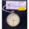 Image 1 : Melwin Antique Pocket Watch 7 Jewel Warwick Gold Filled Case Size 10 Swiss Made